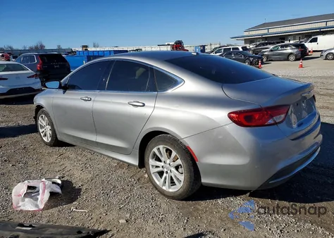 2015 Chrysler 200 Limited from USA, damaged, VIN 1C3CCCAB3FN758887